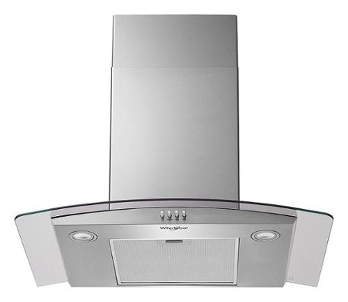 Whirlpool - 30 inches - Convertible - Wall Range Hood - Stainless Steel