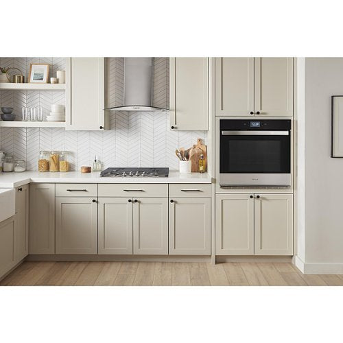 Whirlpool - 30 inches - Convertible - Wall Range Hood - Stainless Steel