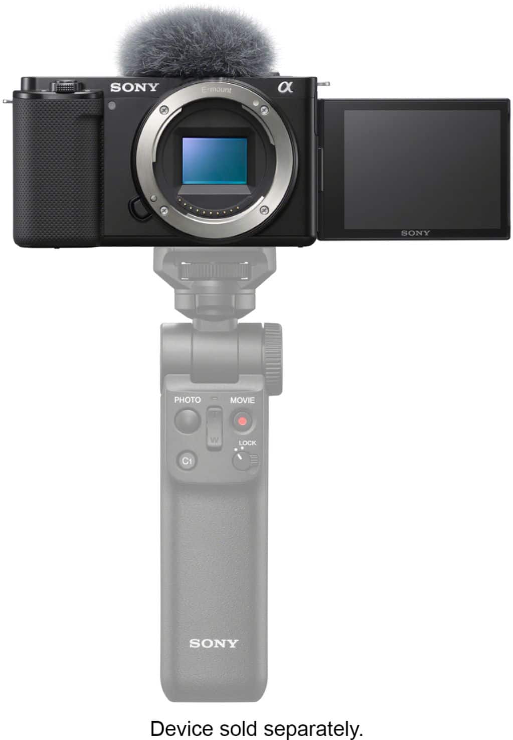Sony - Alpha ZV-E10 Mirrorless Vlog Camera - Body Only - Black