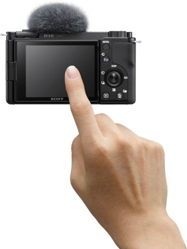 Sony - Alpha ZV-E10 Mirrorless Vlog Camera - Body Only - Black
