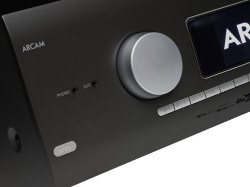 Arcam - AVR5 595W 7.1 Ch. With Google Cast 4K Ultra HD HDR Compatible A/V Home Theater Receiver - Gray