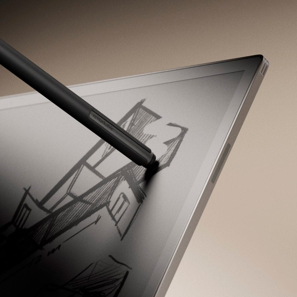 Marker Plus with Built-in Eraser for reMarkable Paper Pro - Warm Black