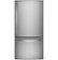 GE - 33 in. Wide 24.8 Cu. Ft. Bottom-Freezer Refrigerator with Sliding Snack Drawer - Stainless Steel