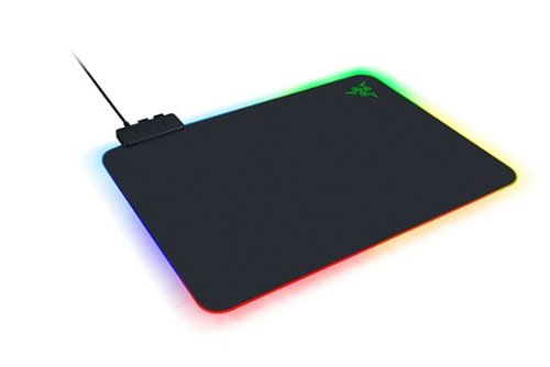 Razer - Firefly V2 Gaming Mouse Pad with Chroma RGB Lighting - Black