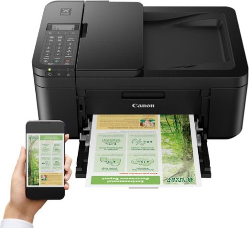 Canon - PIXMA TR4720 Wireless All-In-One Inkjet Printer - Black