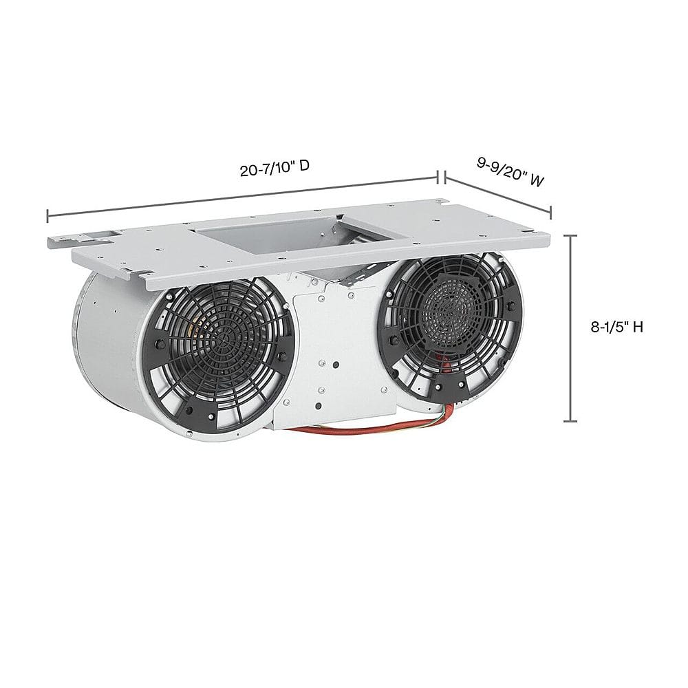 Whirlpool - 1170 CFM internal blower - Stainless Steel