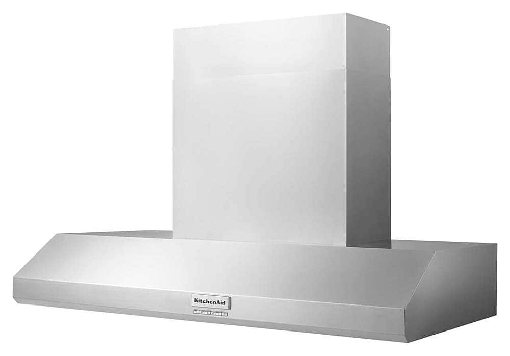KitchenAid - 48 inches - Recirculating - Wall Range Hood - Stainless Steel
