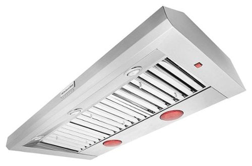KitchenAid - 48 inches - Recirculating - Wall Range Hood - Stainless Steel