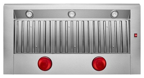 KitchenAid - 48 inches - Recirculating - Wall Range Hood - Stainless Steel