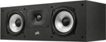 Polk Audio - Monitor XT30 Center Channel Speaker - Midnight Black