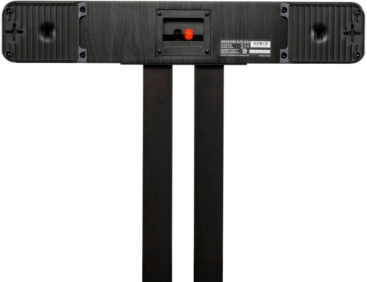 Polk Audio - Signature Elite ES35 Center Channel Speaker - Stunning Black