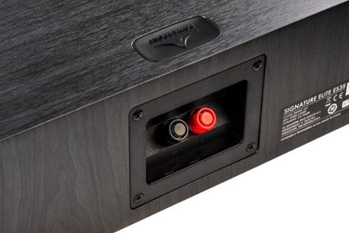Polk Audio - Signature Elite ES35 Center Channel Speaker - Stunning Black