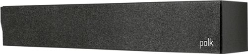 Polk Audio - Monitor XT35 Center Channel Speaker - Midnight Black