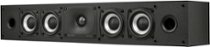 Polk Audio - Monitor XT35 Center Channel Speaker - Midnight Black