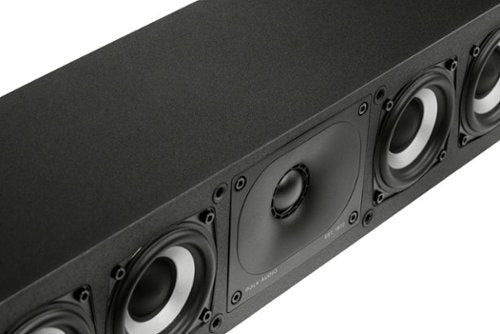 Polk Audio - Monitor XT35 Center Channel Speaker - Midnight Black