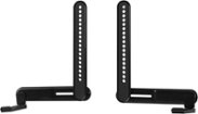 Best Buy essentials™ - Rear/Bottom Soundbar Wall Mount for Most 15 lb. Soundbars - Black