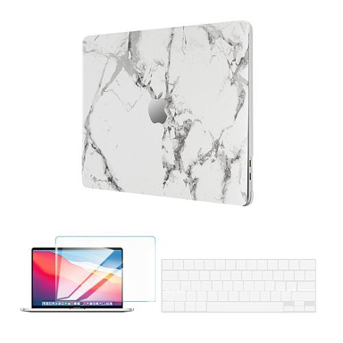 Techprotectus - Macbook PRO 13" case for M1,A2238,A2289,A2251, A2159,A1989, A1706, A1708 M2 2022 A2338 - White