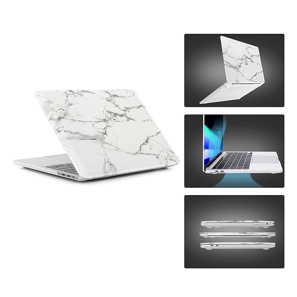Techprotectus - Macbook PRO 13" case for M1,A2238,A2289,A2251, A2159,A1989, A1706, A1708 M2 2022 A2338 - White