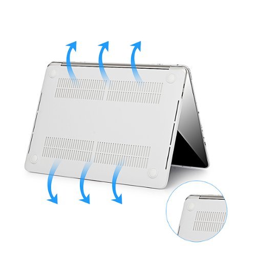 Techprotectus - Macbook PRO 13" case for M1,A2238,A2289,A2251, A2159,A1989, A1706, A1708 M2 2022 A2338 - White