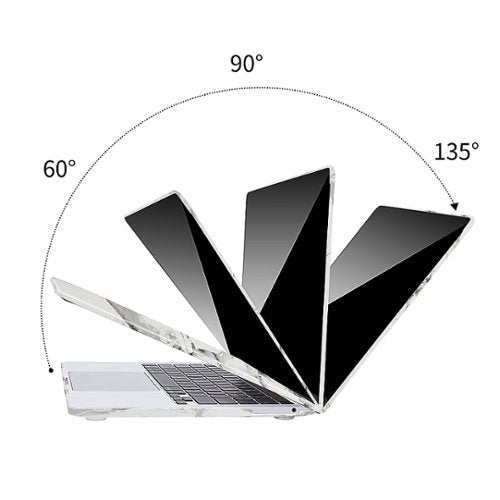 Techprotectus - Macbook PRO 13" case for M1,A2238,A2289,A2251, A2159,A1989, A1706, A1708 M2 2022 A2338 - White