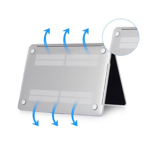 Techprotectus - MacBook Air 13" Case Release with Touch ID (Models: M1 A2337 A2179 A1932).