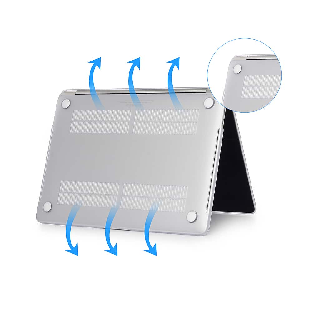 Techprotectus - MacBook Air 13" Case Release with Touch ID (Models: M1 A2337 A2179 A1932).
