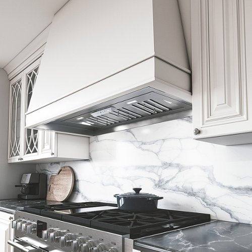 Zephyr - 38 inches - Externally Vented - Shell Range Hood - Stainless Steel