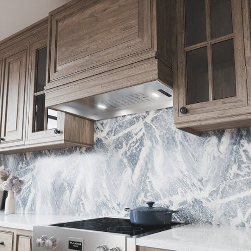 Zephyr - 36 inches - Convertible - Range Hood Insert - Stainless Steel