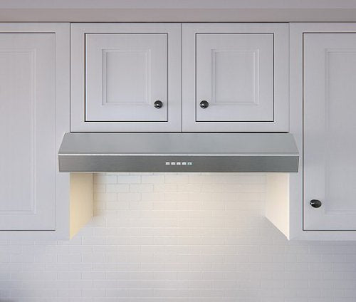 Zephyr - 36 inches - Convertible - Under cabinet Range Hood - Stainless Steel