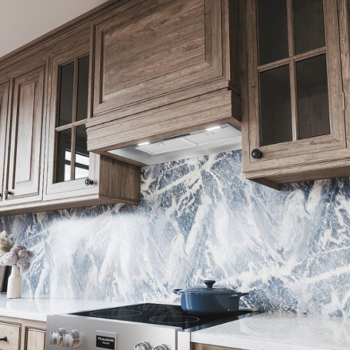 Zephyr - 28 inches - Convertible - Range Hood Insert - Stainless Steel