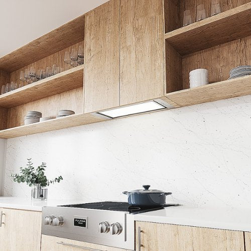 Zephyr - 28 inches - Convertible - Range Hood Insert - Stainless Steel