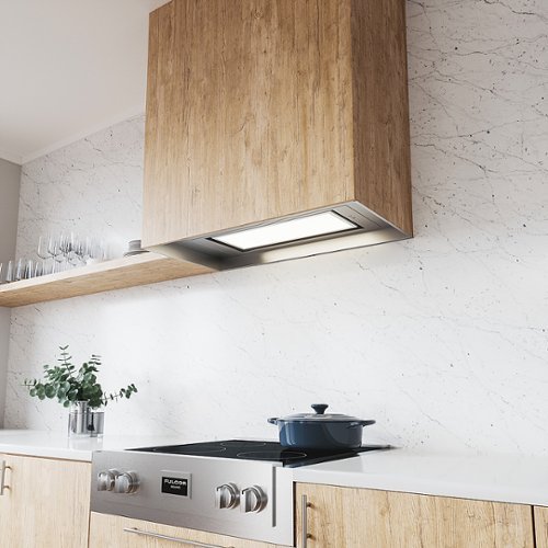 Zephyr - 28 inches - Convertible - Range Hood Insert - Stainless Steel
