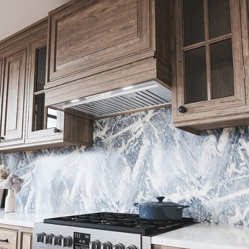 Zephyr - 36 inches - Convertible - Range Hood Insert - Stainless Steel