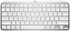 Logitech - MX Keys Mini TKL Wireless Bluetooth Scissor Keyboard with Backlit Keys - Pale Gray