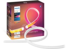 Philips - Hue Ambiance Gradient Bluetooth Lightstrip 40-inch Extension - White
