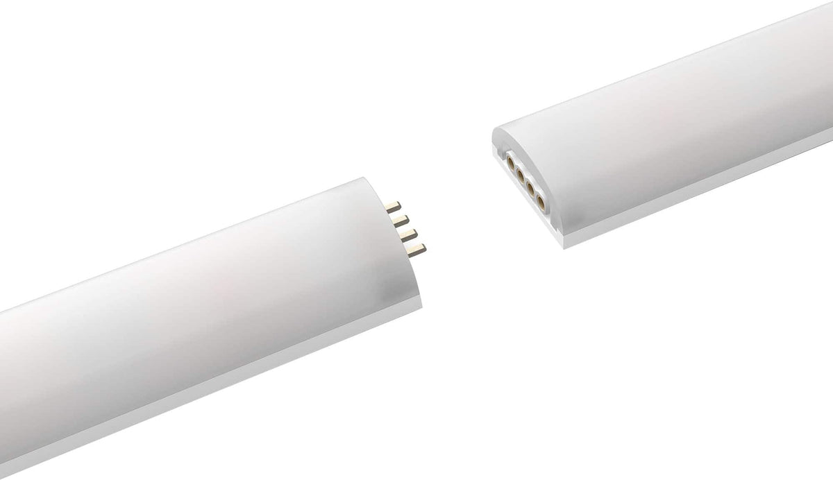 Philips - Hue Ambiance Gradient Bluetooth Lightstrip 40-inch Extension - White