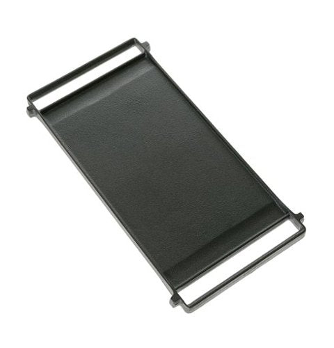 GE - Reversible Grill and Griddle - Black