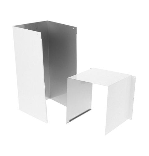Café - 12' Duct Cover Extension - Matte White