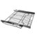 GE - 30" Never-Scrub Heavy-Duty Roller Rack Accessory - Silver