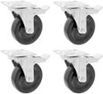 Presrv Casters Accessory for Outdoor Zephyr Presrv Coolers, Kegerators, and Refrigerators - Silver