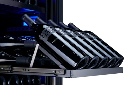 Zephyr - Presrv 5-Bottle Display Rack for Full Size PRW Model Wine Coolers - Black