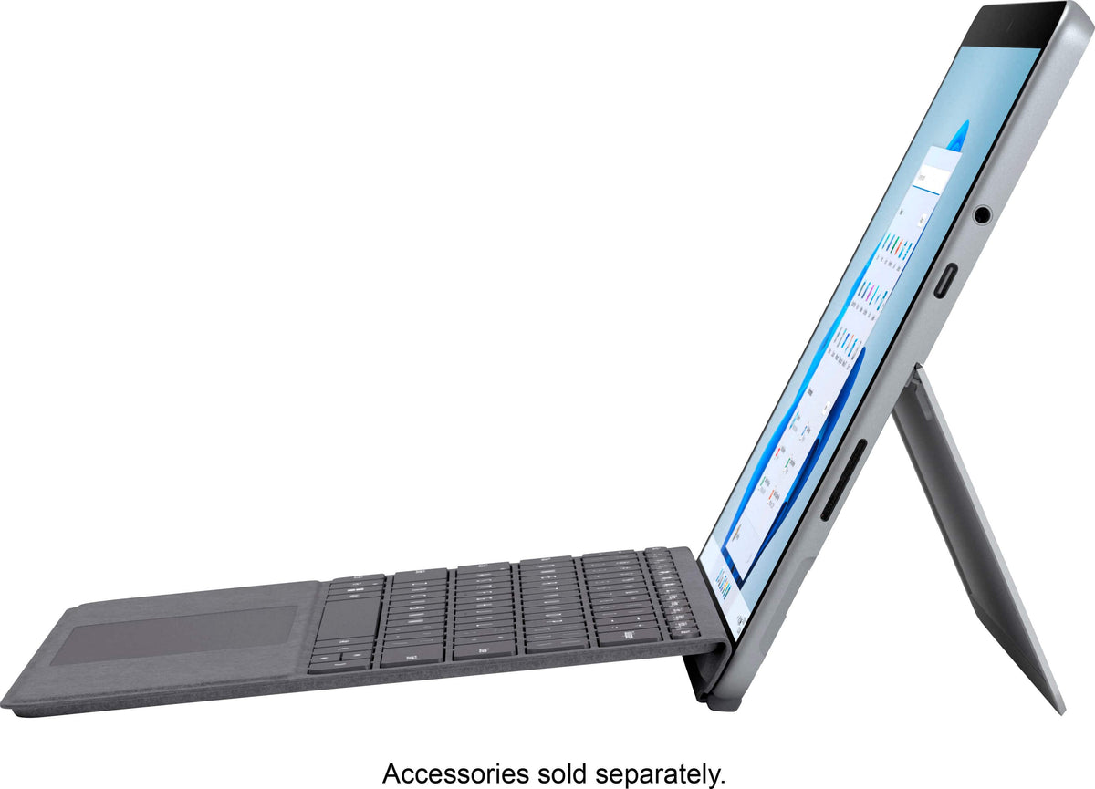 Microsoft - Geek Squad Certified Refurbished Surface Go 3 - 10.5” Touch-Screen - Intel Pentium Gold - 8GB Memory - 128GB SSD - Platinum