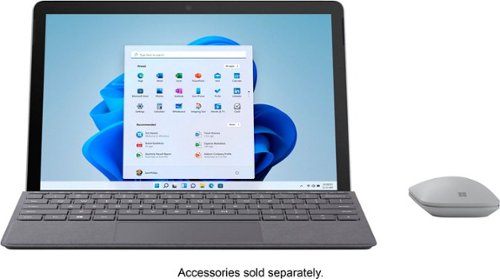 Microsoft - Geek Squad Certified Refurbished Surface Go 3 - 10.5” Touch-Screen - Intel Pentium Gold - 8GB Memory - 128GB SSD - Platinum