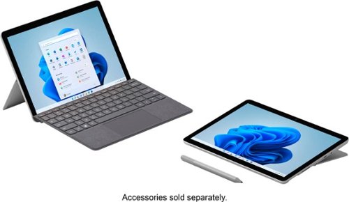 Microsoft - Geek Squad Certified Refurbished Surface Go 3 - 10.5” Touch-Screen - Intel Pentium Gold - 8GB Memory - 128GB SSD - Platinum