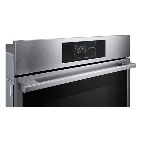 LG - STUDIO 30-in Wide Smart Built-In Electric Convection Double Wall Oven with Air Fry and Sous Vide - Stainless Steel