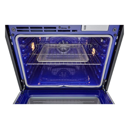 LG - STUDIO 30-in Wide Smart Built-In Electric Convection Double Wall Oven with Air Fry and Sous Vide - Stainless Steel