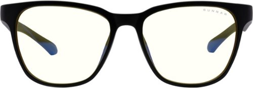 GUNNAR - Berkeley Computer Glasses with Blue Light Reduction , Clear Lenses - Onyx