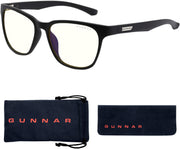 GUNNAR - Berkeley Computer Glasses with Blue Light Reduction , Clear Lenses - Onyx