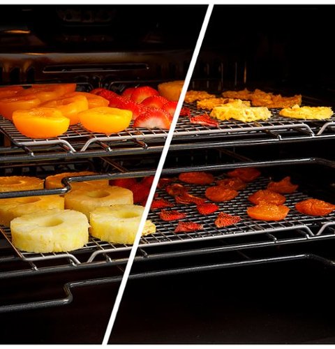 Café - 30" Built-In Double Electric Convection Wall Oven with True European Convection, In-Oven Camera, and Built-In Wi-Fi - Platinum Glass