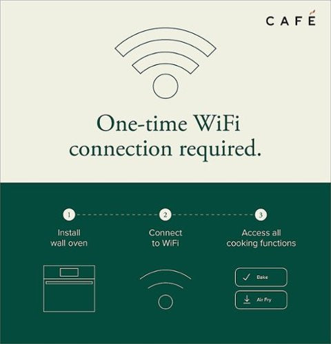 Café - 30" Built-In Double Electric Convection Wall Oven with True European Convection, In-Oven Camera, and Built-In Wi-Fi - Platinum Glass